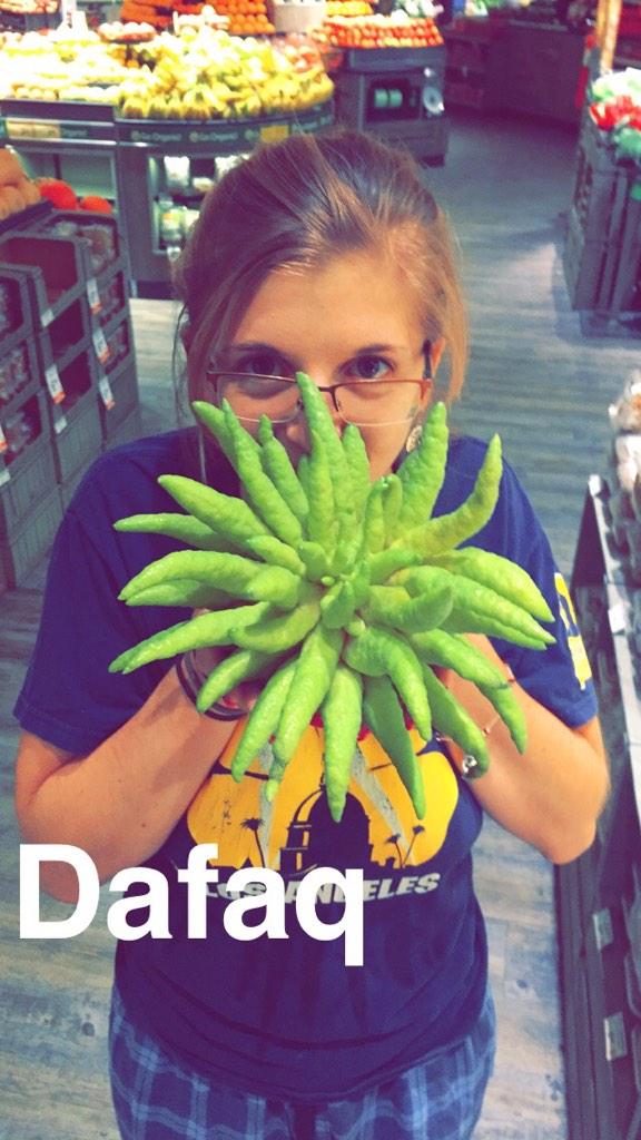 CassandraBank's tweet photo. #Dafaq moments in Safeway. Gotta fuel & caffeineate for work! #work2014 #suckywifi #randomfruits #magicaladventures http://t.co/d58ojFWYLr