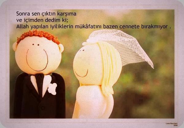 Sonra sen çıktın karşıma...