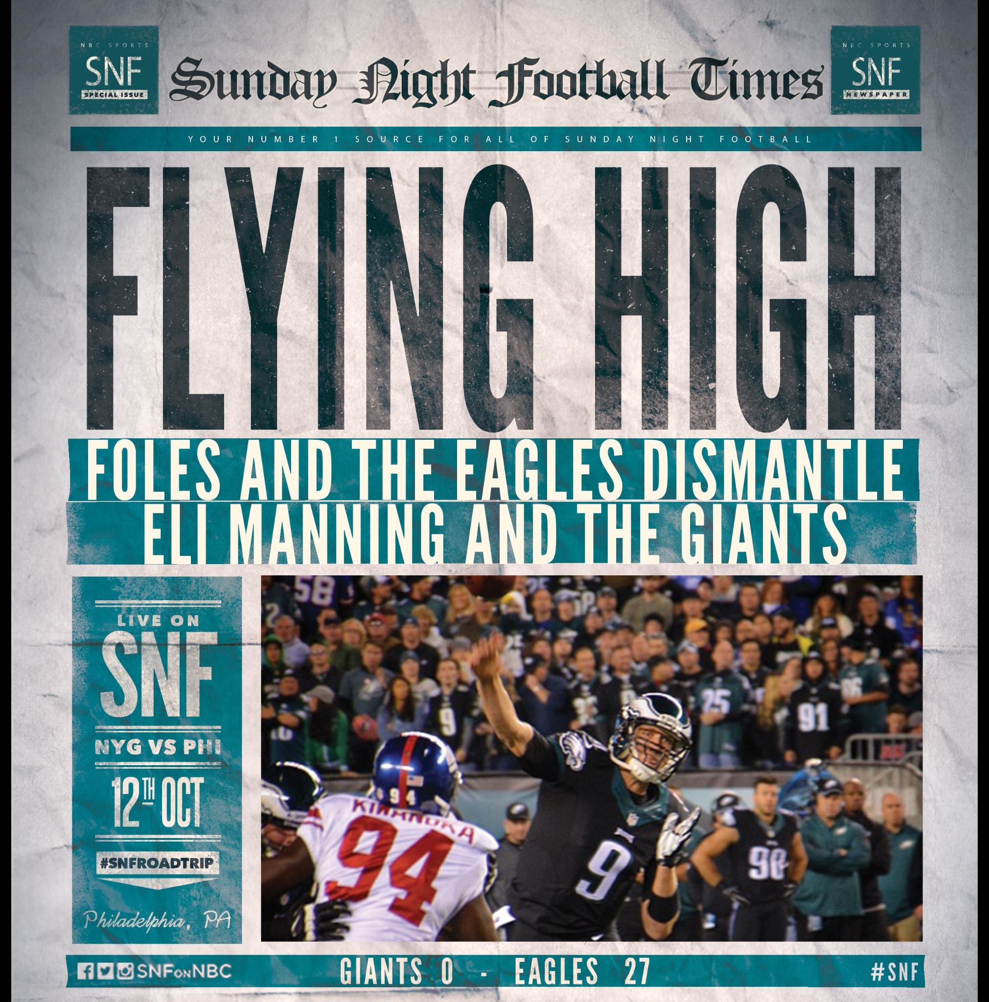 SNF on NBC on Twitter "EXTRA! EXTRA! Read all about the game in the