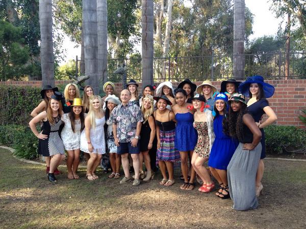 uclagymnastics's tweet image. Big thanks to our #MadHatter host Angelo Mazzone for the great party to help us launch our #150k30Days campaign!