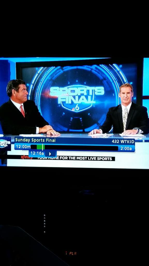 SharonNBC6's tweet image. SAY WHAT?! @KeithNBC6 makes appearance on SPORTS FINAL w/the BIG DAWG, JOE ROSE!  @NBC6Sports @nbc6  #2Hot #LovedIt