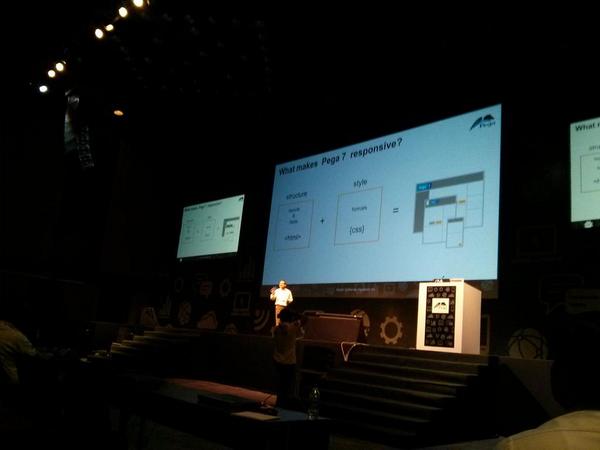 ganex's tweet image. #pegadevcon Responsive UI is key. Pega 7 makes it easy.