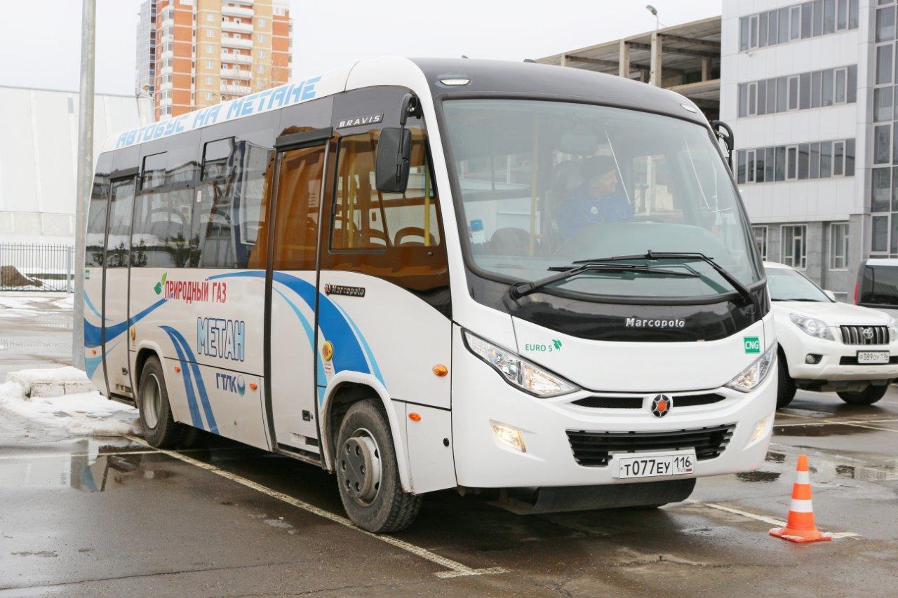 Газовый автобус камаз