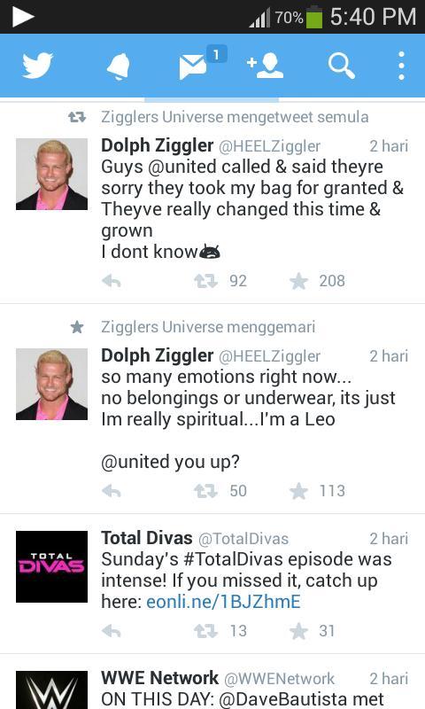 ctwaws's tweet image. I tweet what dolph ziggler saying on the twitter... is truth what him say
