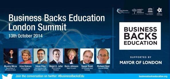 Business Backs Education London Summit