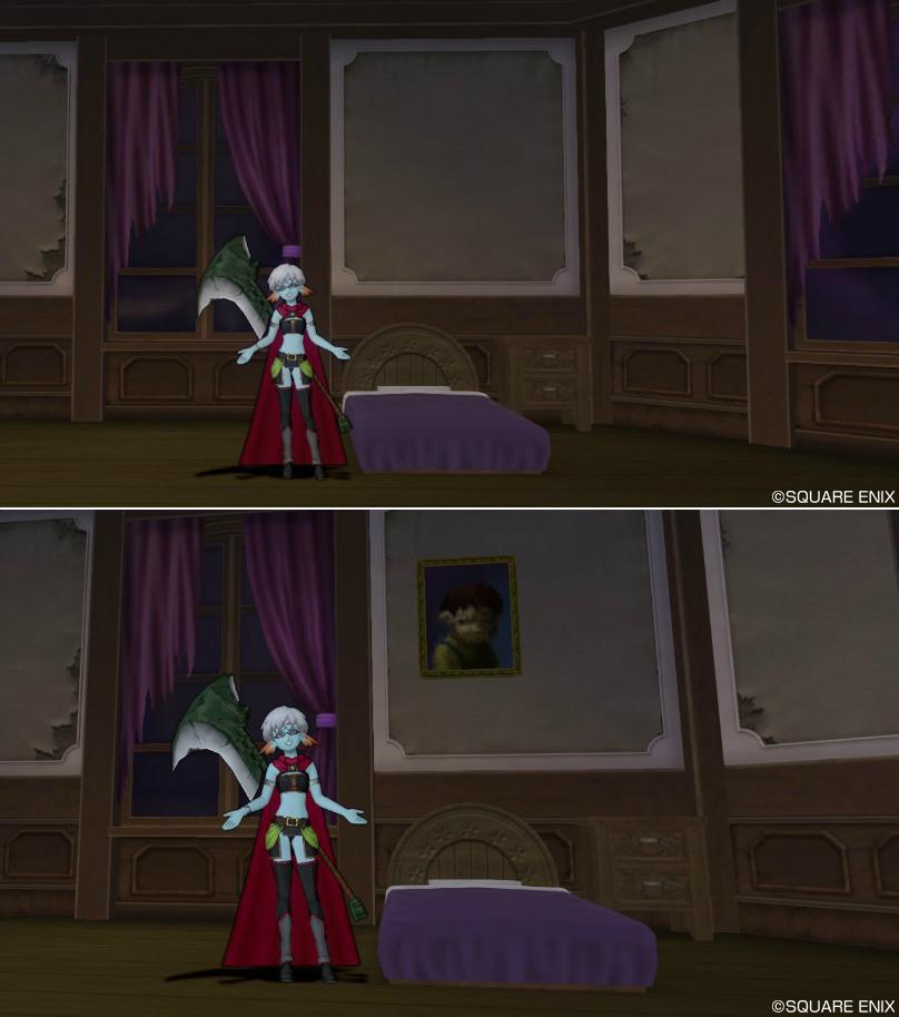 ロキーヌ アトバール Ar Twitter 夜宴館での怪奇現象 偽りの夜宴館f ７の部屋に不気味な絵が飾ってある時とない時がある Dq10 Http T Co Dolww58z1z