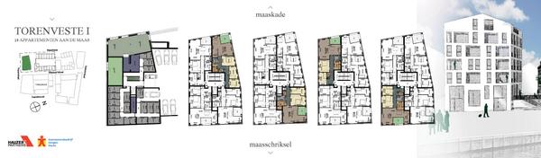 Interesse in een van de 18 appartementen in Torenveste I? Schrijf je in: T. 077 321 91 00 | info@hauzerenpartners.com