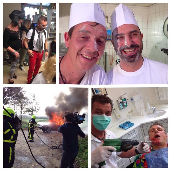 6 knotsgekke scènes staan er weer op! Binnenkort de nieuwe #lvk clip van #LaBamba