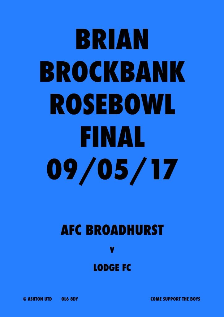 AFC Broadhurst (@fcbroadhurst) on Twitter photo 