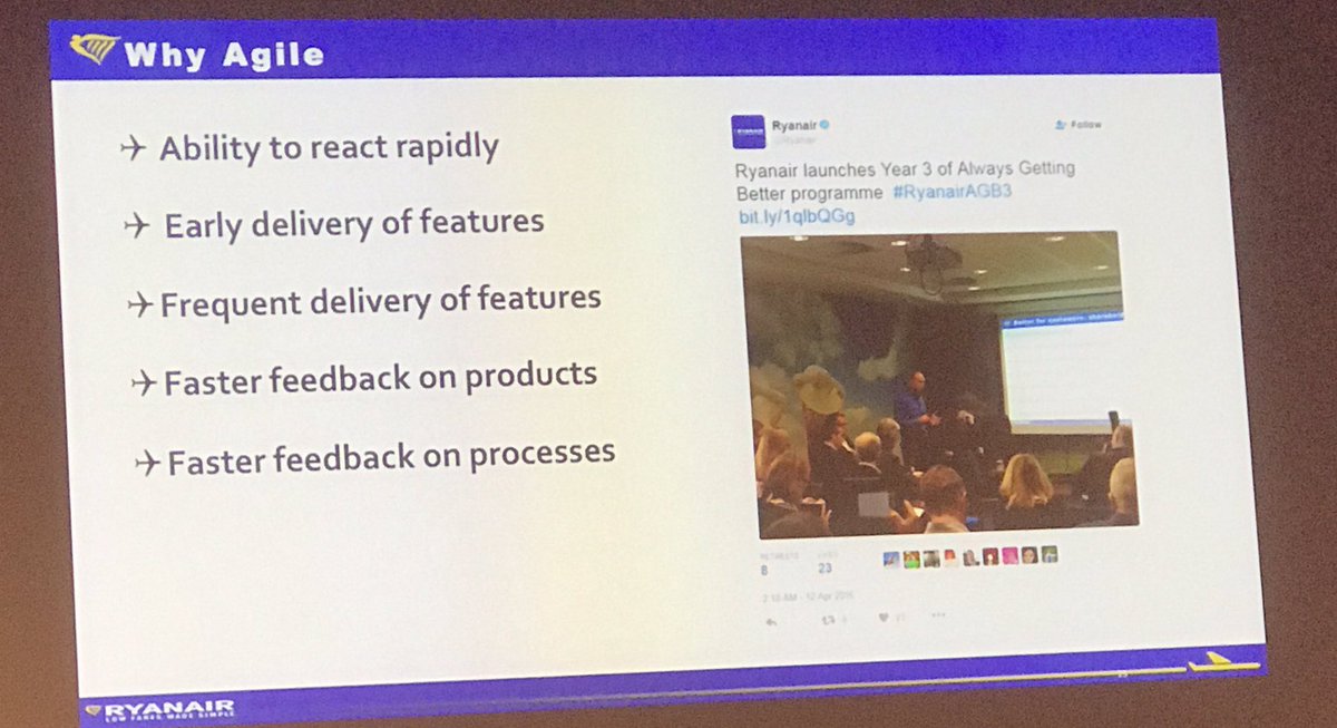 Great talk from RyanAir in place at #AtlassianSummit! Does the list rings any bell? #Atlassian > #Jira #Confluence &amp; #bitbucket > #MagenTys