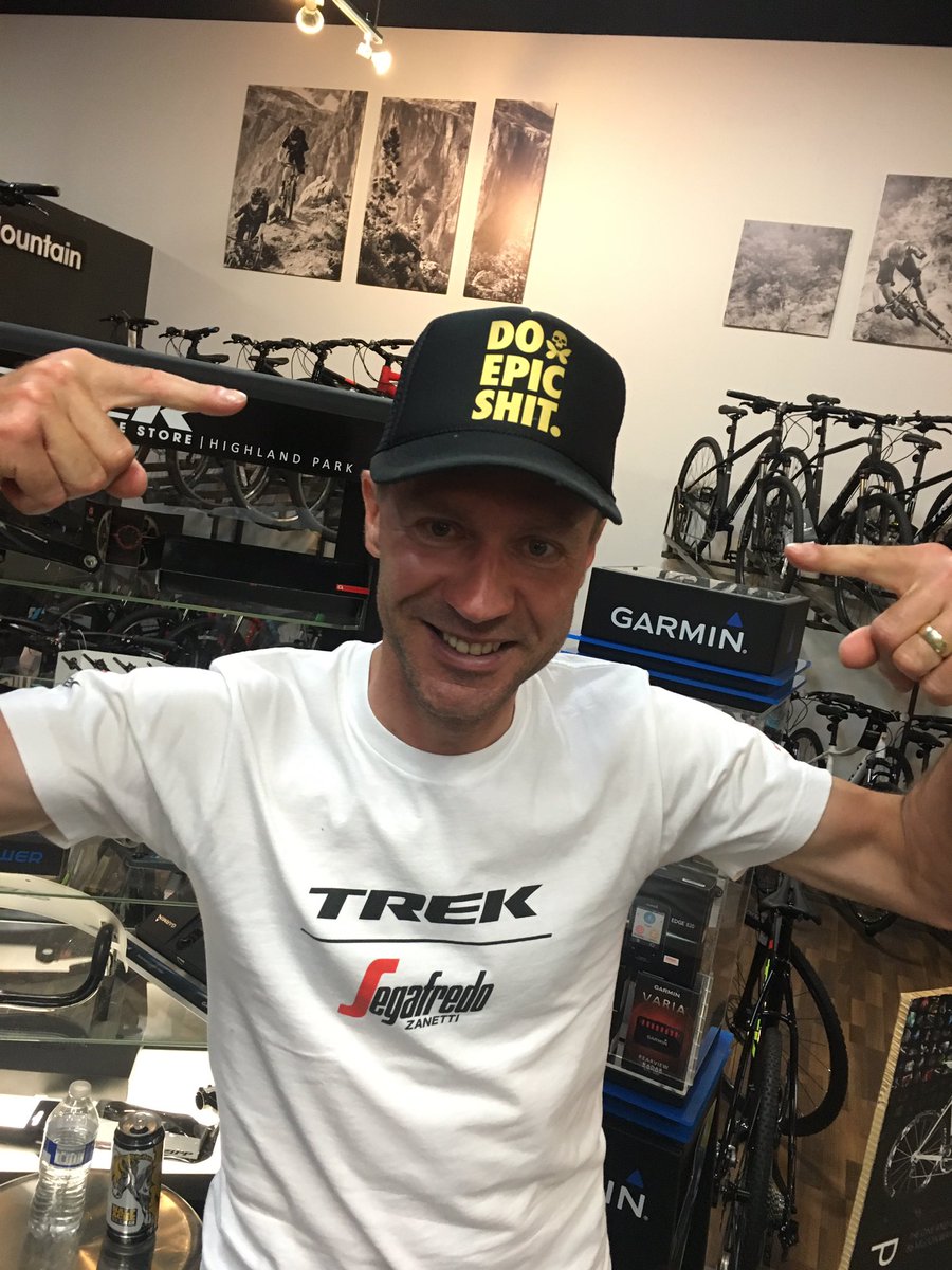 How about my new hat..... The motto of my life....