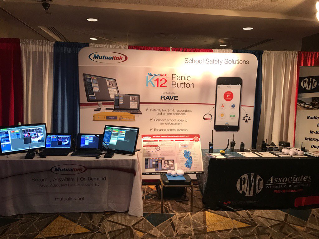 MutualinkUSA's tweet photo. #NJEPA2017 ready with @pmc_associates welcome #EmergencyManagers! https://t.co/GyNBMHakAP