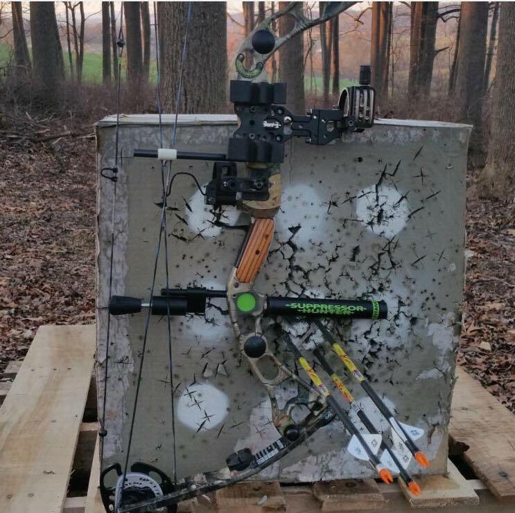 This 20' BLOB target belongs to Sam Shaffer @broguearcher - goo.gl/1OMzJZ #blobtargets #oldblobsneverdie #titaniumarcheryproducts