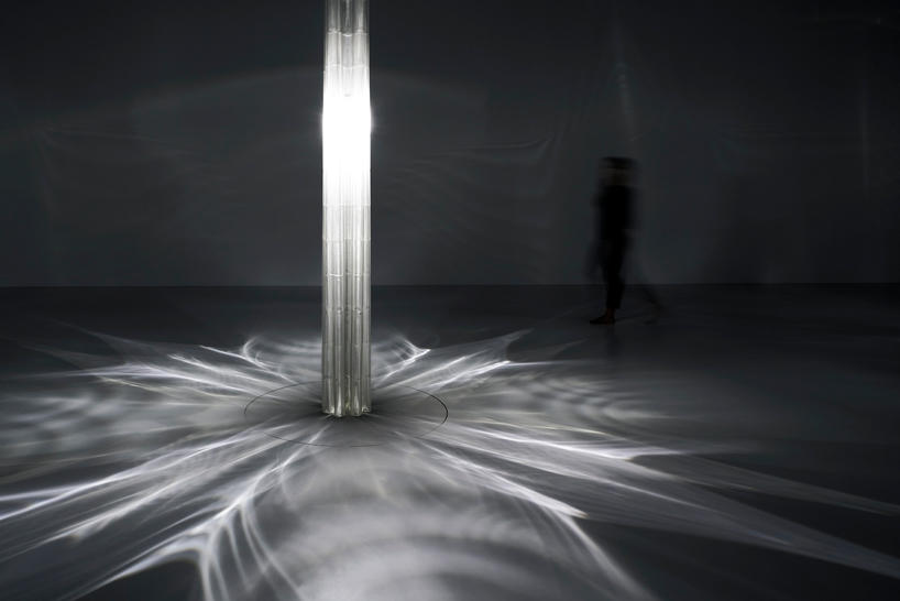 Lexus_EU's tweet photo. Neri Oxman 3D-prints large scale glass pillars @ the #LexusYet exhibition https://t.co/gxvIZpasGT @designboom visits #LexusDesignAwards'17 https://t.co/vvygzw8BMb