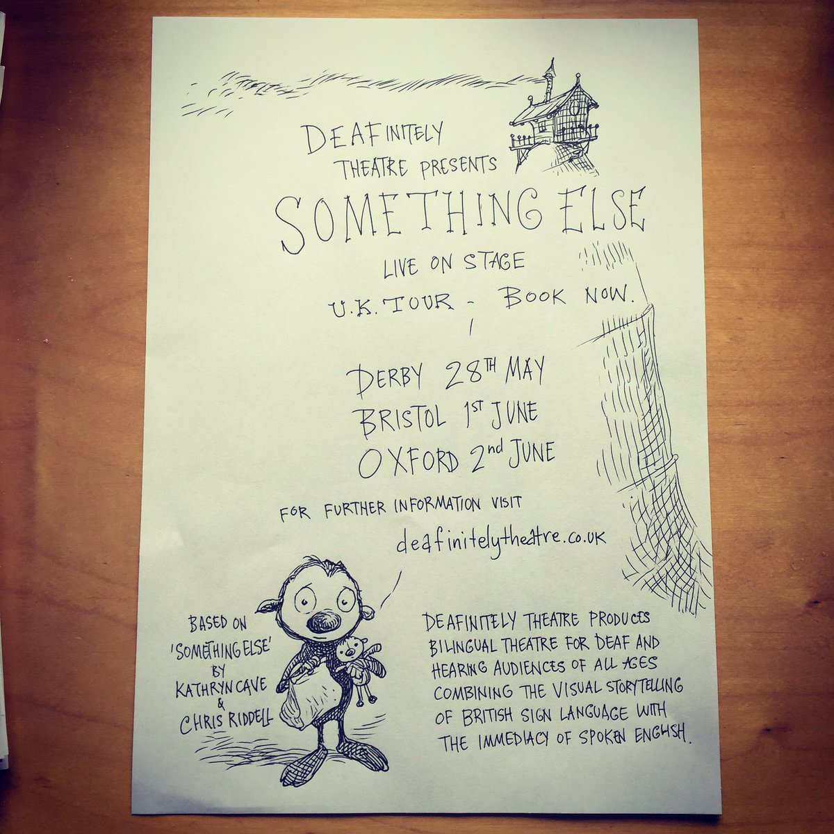 Deafinitely Theatre's production of Something Else.