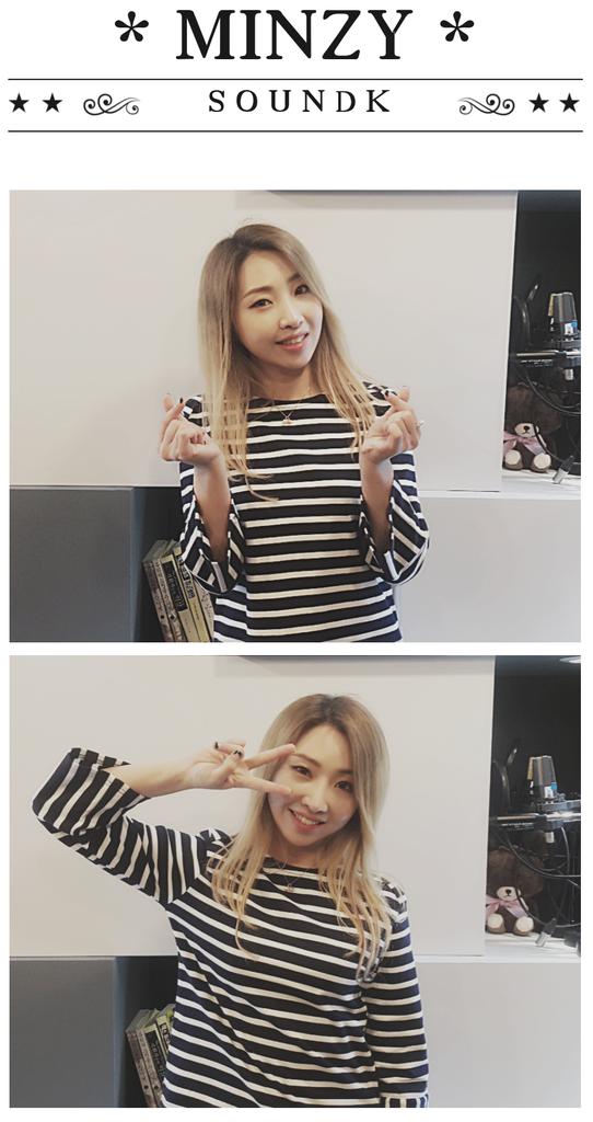 더 사랑스러운 모습으로 돌아온 그녀! #공민지 가 #사운드K 를 찾아왔습니다♡ #민지 &amp;리아 동갑내기의 넘치는 캐미와 노래부터 춤까지 못하는게 없는 그녀의 #니나노 #수퍼우먼 라이브!! <a href="/mingkki21/">Minzy</a>