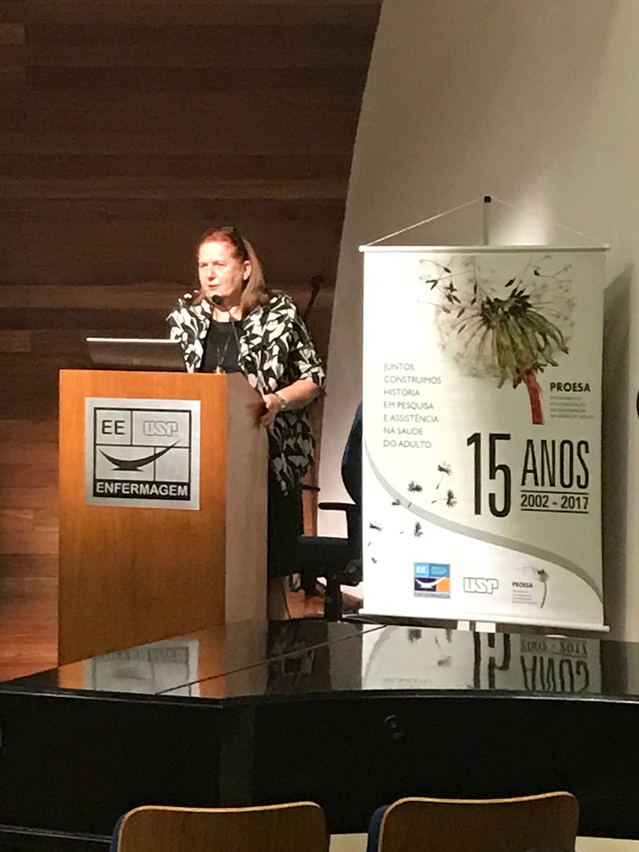 o enfermeiro deve estar munido de evidências! #beawareofevidence #nursing <a href="/JudithShamian/">Judith Shamian</a>