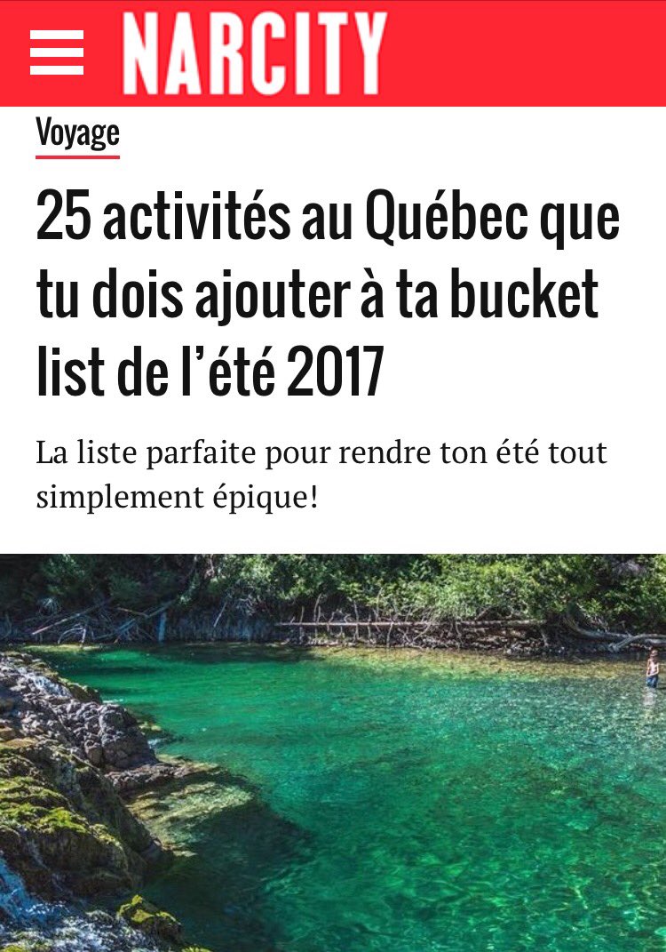 Un GROS merci à <a href="/NarcityQuebec/">Narcity Québec</a> pour la très belle mention dans leur article! #patatemallette #roadtrip #poutine