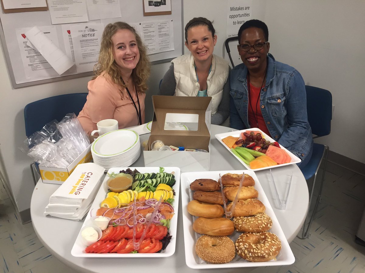 Big thank you to <a href="/AAR_FreightRail/">AAR</a> for the teacher appreciation breakfast for <a href="/VanNessDCPS/">Van Ness Elementary</a> teachers! <a href="/dcpspartners/">DCPS Partners</a>