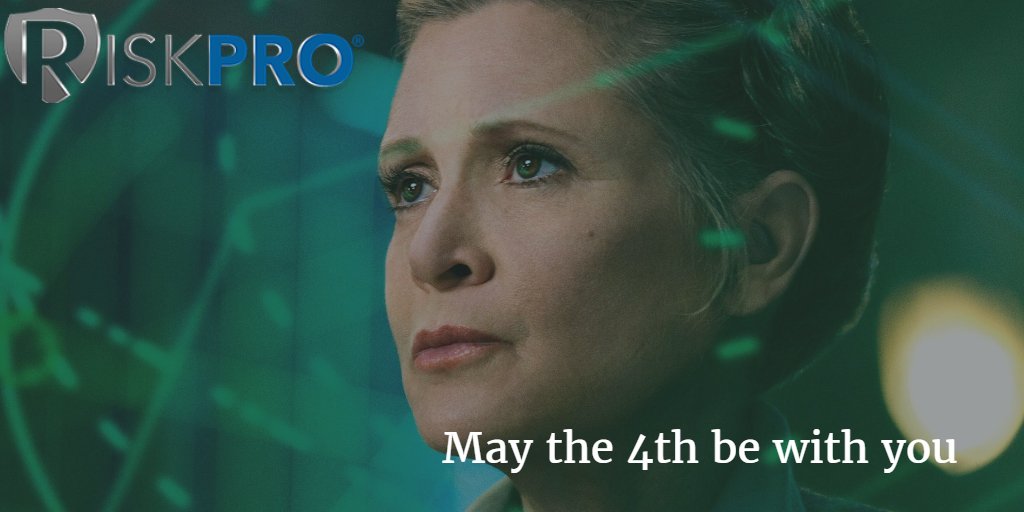 GetRiskPro's tweet photo. #internationalstarwarsday #ripcarriefisher https://t.co/MM4rqDwuG9