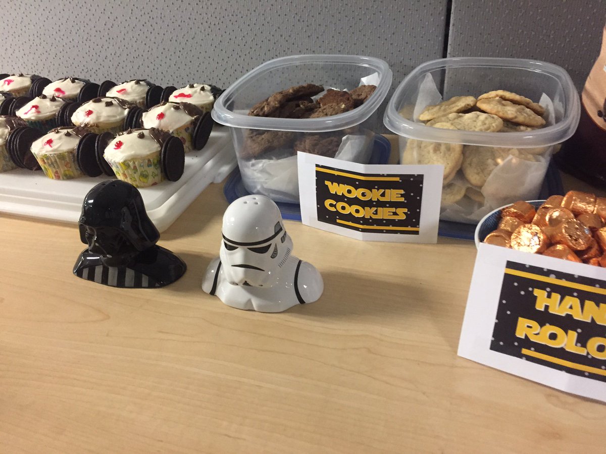 WorkLion's tweet photo. Han Rolos, Wookie Cookies and more! #MayThe4thBeWithYou #WorkLion #PennState #WeAre https://t.co/ywFCTIOwBz