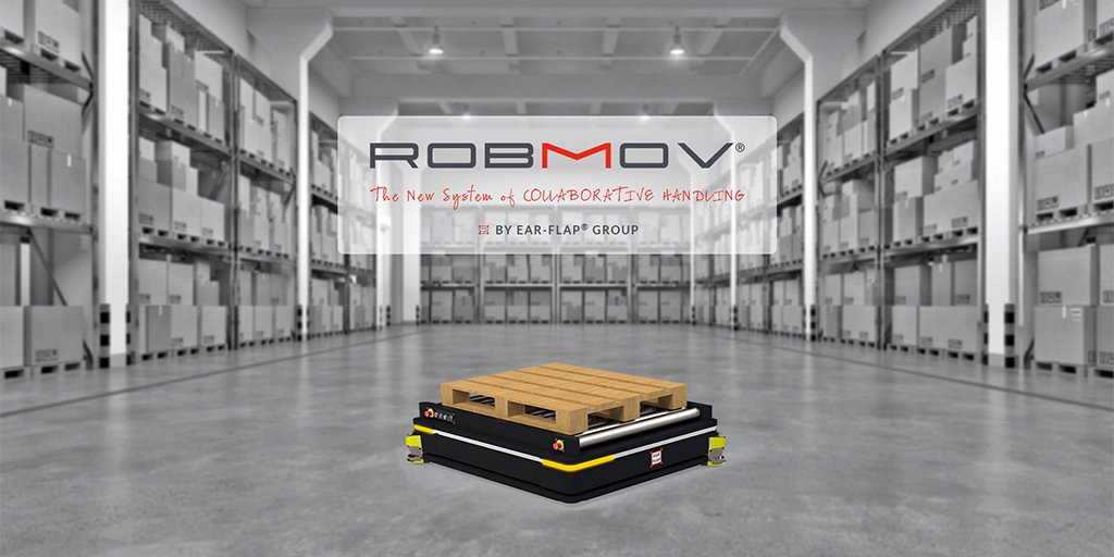 earflap_es's tweet photo. Presentamos ROBMOV: Vehículos Autónomos Inteligentes (ASVs). Revolución #industria40. https://t.co/1EYIBmgXNR #asvs #robmov #embalaje40 https://t.co/jxemD1nzI2