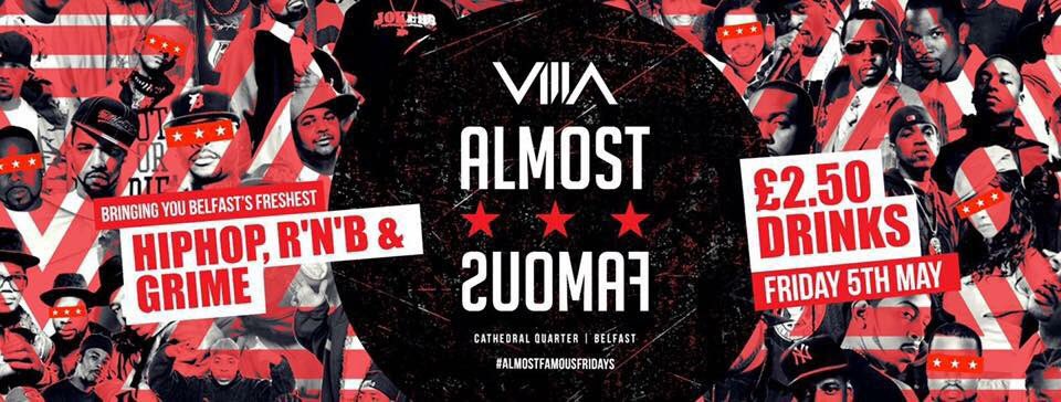 ALMOST FAMOUS

Catch the Almost famous guys taking over the dance floor tomorrow night for another huge Friday party