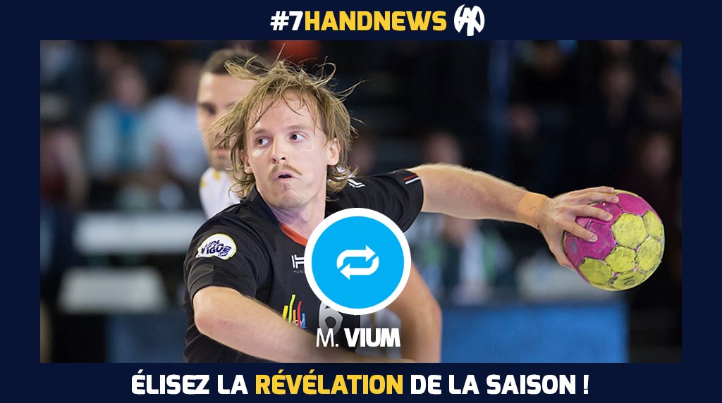 HandNewsfr's tweet photo. [#7HandNews🏆] 📣 RT pour @Morten_Vium nommé au titre de révélation de la saison en Starligue ! 🔥 

📝https://t.co/jSzuKiTAQ0 https://t.co/ImCYBewYun