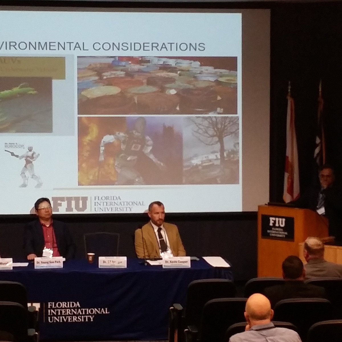 SS_Iyengar's tweet photo. Dr. Iyengar on HUMAN -#ROBOT INTERACTIONS: The Role of #Telebot
#humanrobot #FIUSCIS #fiu #softwareengineering #architecturecontrol https://t.co/O4rZUlaScS