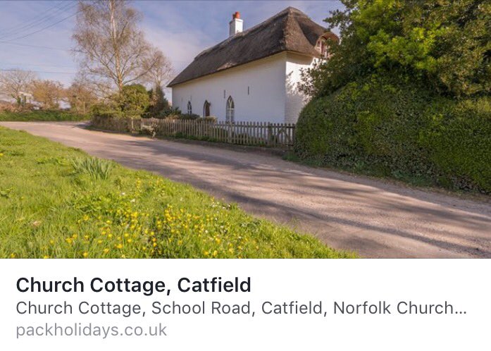 Hols_Direct's tweet photo. The gorgeous Church Cottage in Catfield by Pack Holidays @HolidaysOak #norfolk #bookdirect #holsdirect #dogfriendly https://t.co/0woNNLZCeg