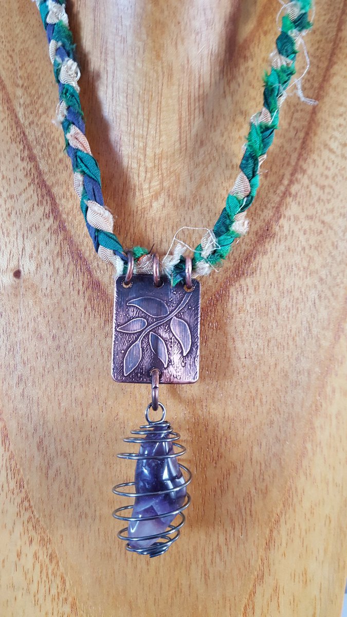 Gorgeous boho festival chic necklaces at etsy.com/shop/callunamo… #handmade #copper #handcrafted #prettythings #bohochic #festivalnecklace