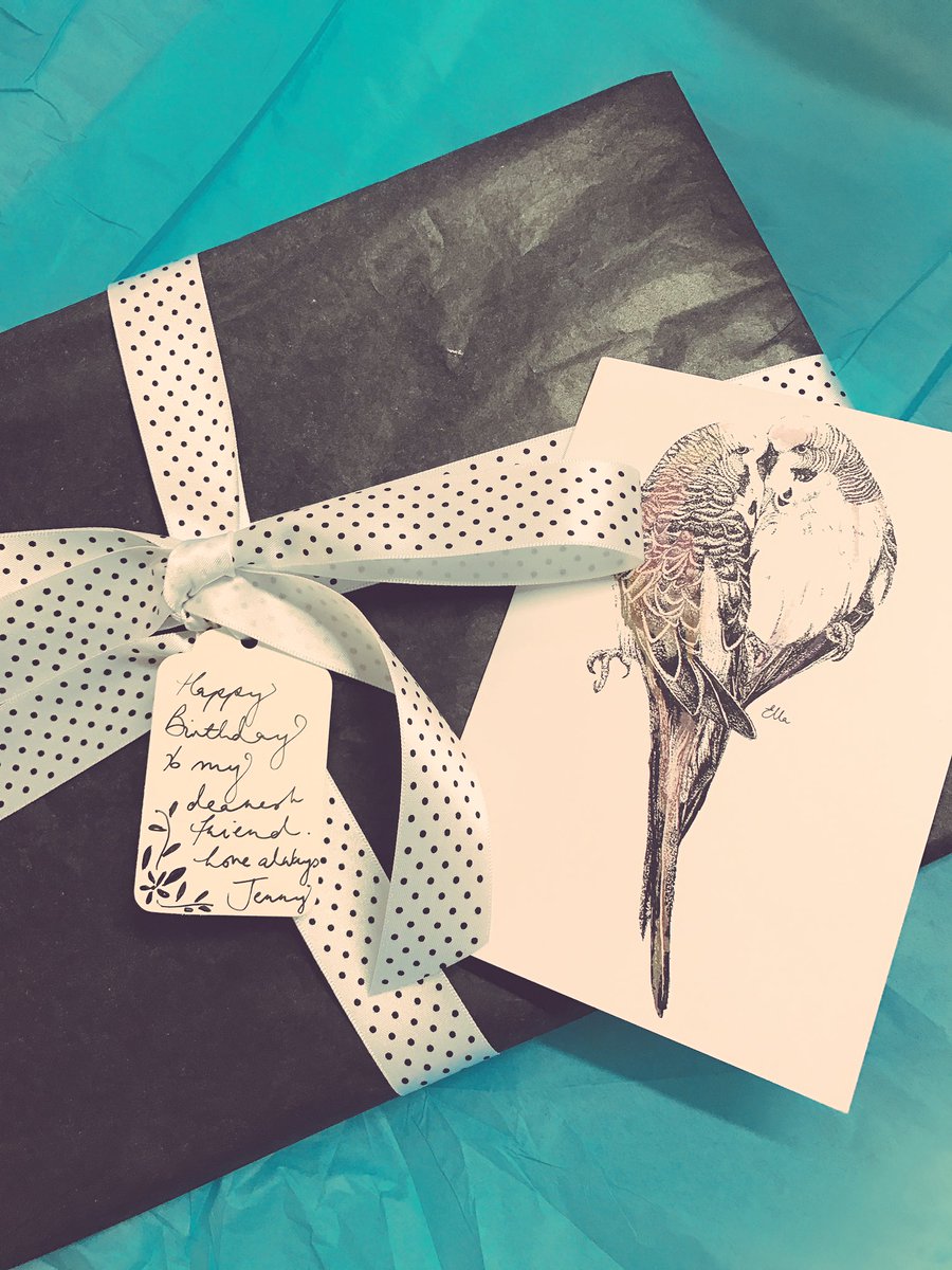 jrbradders's tweet photo. Thanks so much to @notonthehighst and Ella Johnston for this gorgeous gift. Lovely delivery 📦 and nicely wrapped 🎁 happy customer ! X https://t.co/q0iaobJ2sz
