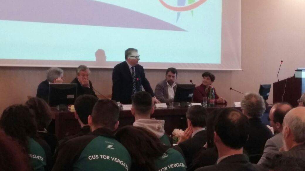 custorvergata's tweet photo. @NovelliGnovelli "Yerun una esperienza bellissima per tutto l'ateneo" @unitorvergata @Notizieincampus @ManuelOnorati #pcugames https://t.co/mSwQdFogKm