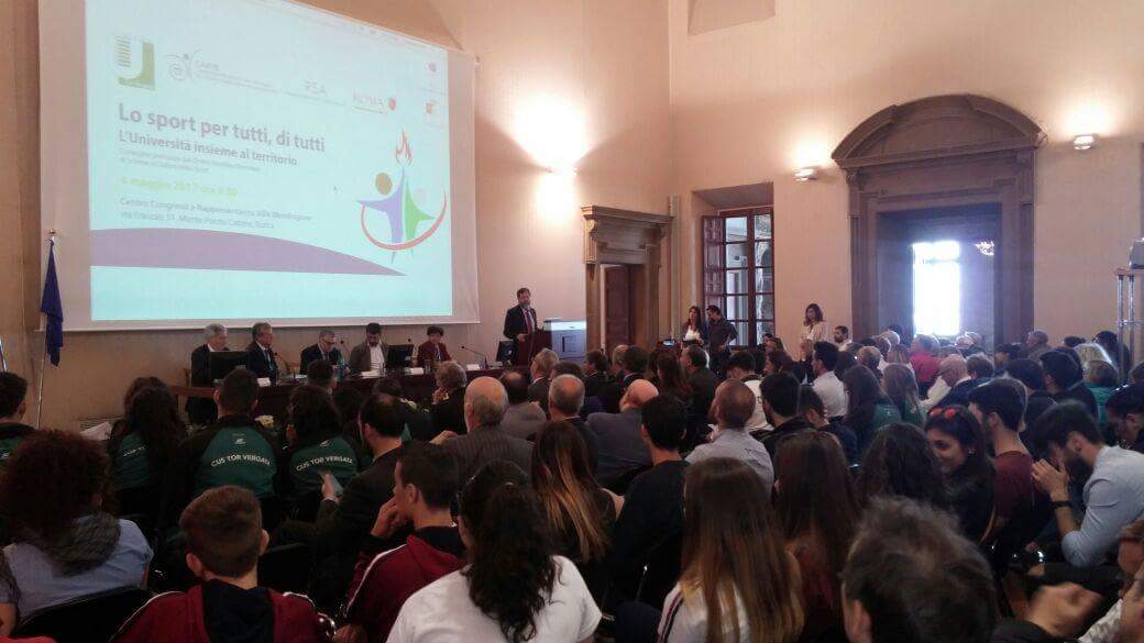custorvergata's tweet photo. @NovelliGnovelli "Yerun una esperienza bellissima per tutto l'ateneo" @unitorvergata @Notizieincampus @ManuelOnorati #pcugames https://t.co/mSwQdFogKm