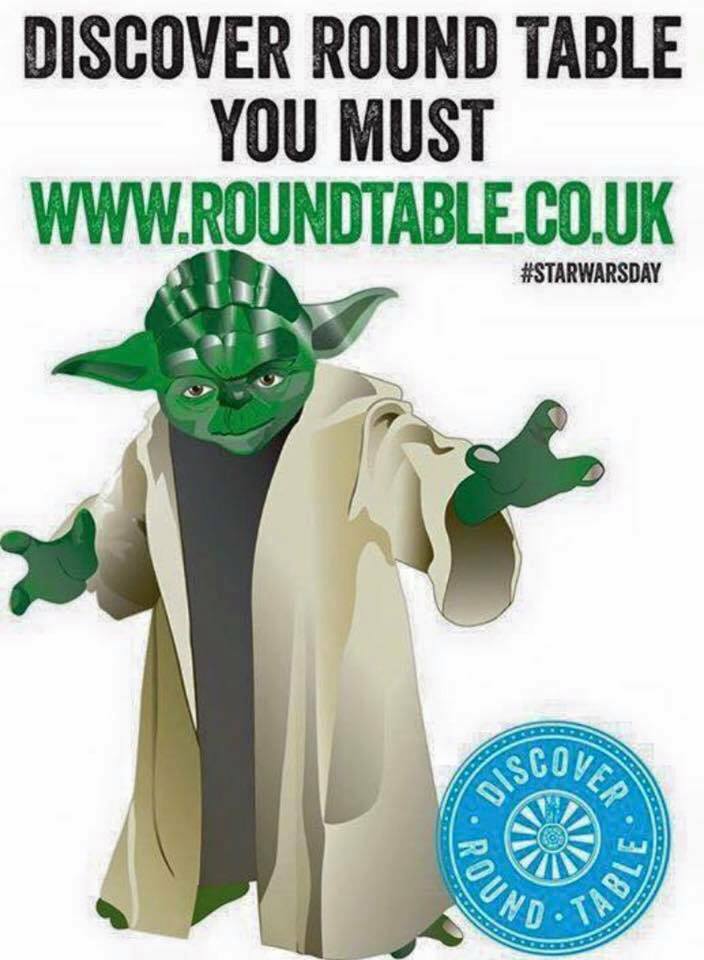 #MayThe4thBeWithYou #DiscoverRoundTable #DoMore