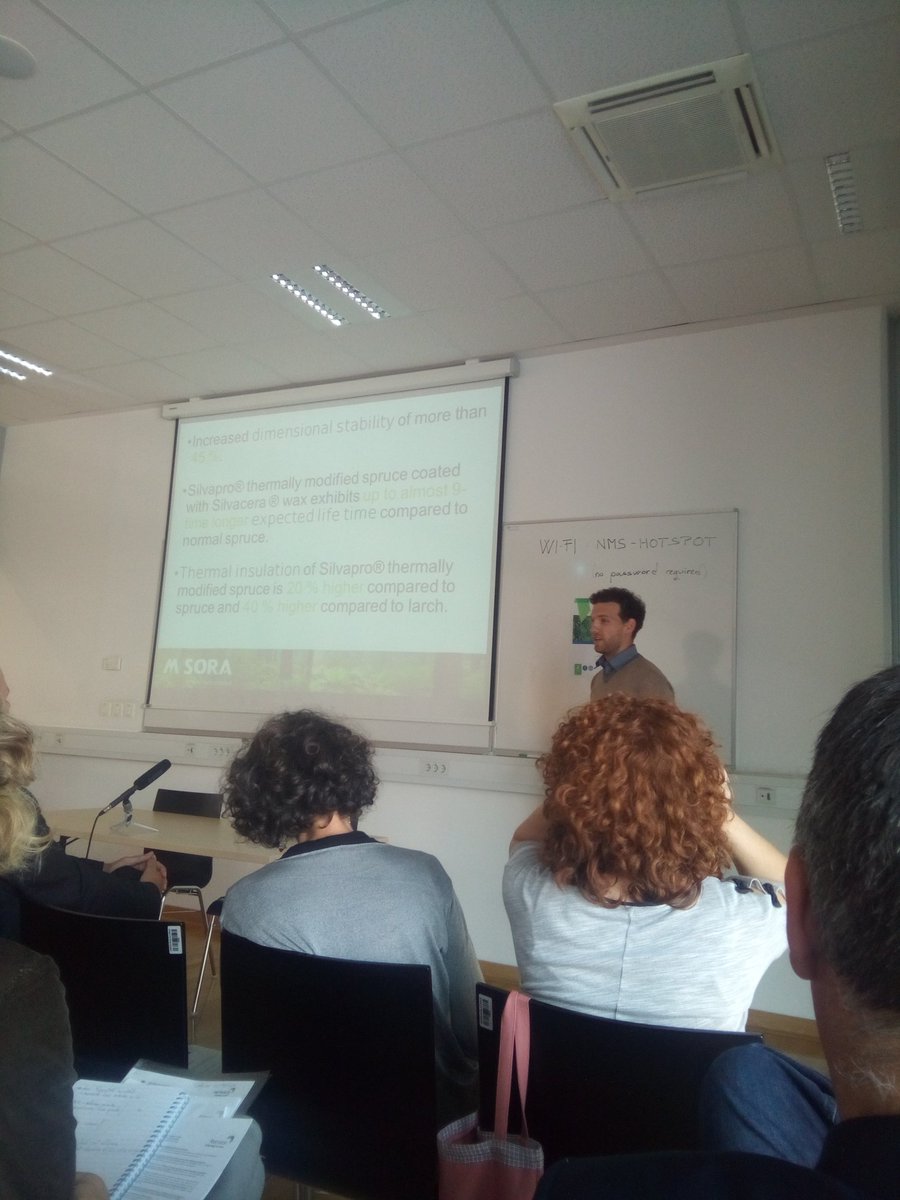 ClusterHabic's tweet photo. #retraceproject conociendo las innovaciones en el sector de la madera en #Ljubjiana https://t.co/D1E1I0IIlU