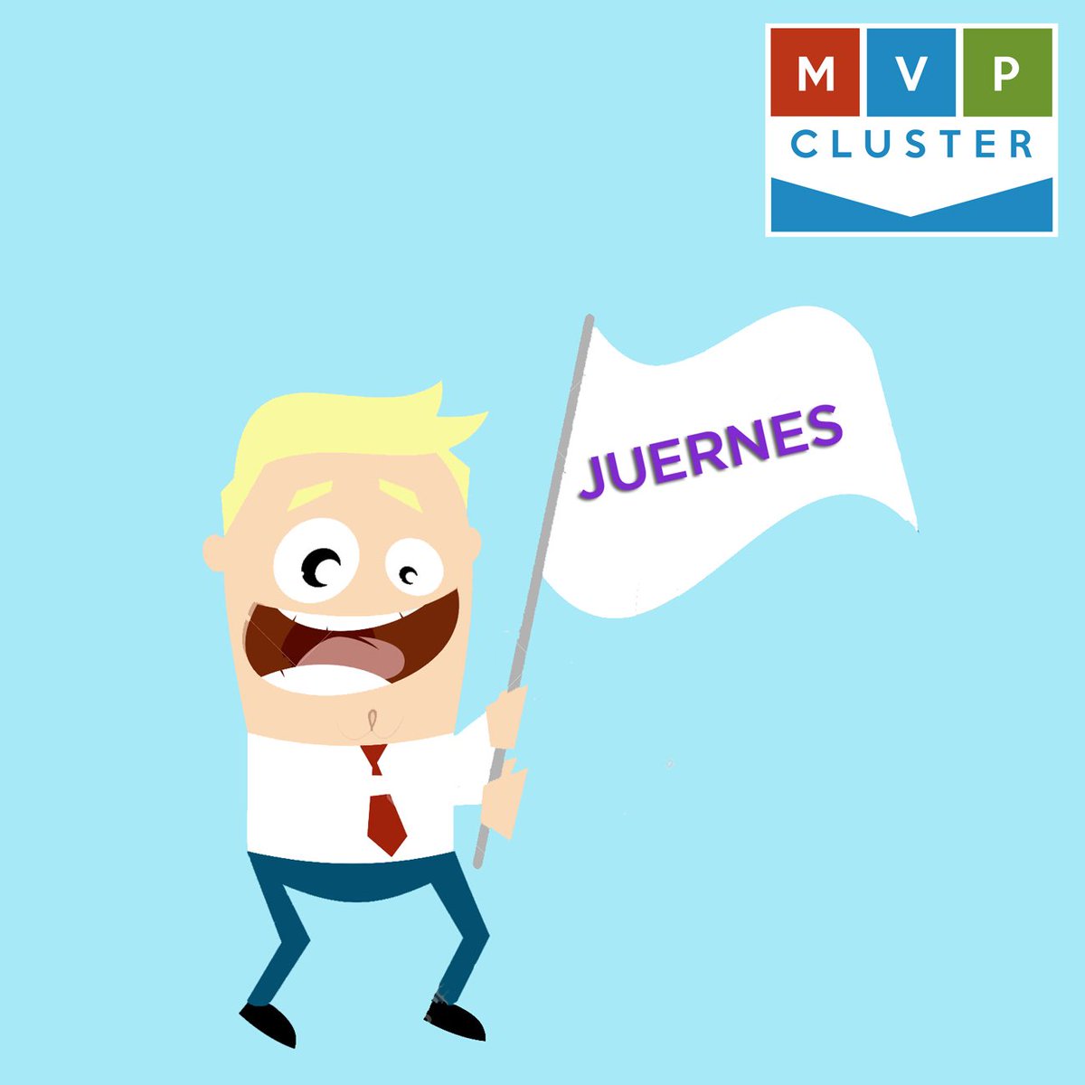 mvpcluster's tweet photo. En MVP Cluster we love Juernes ¡Que tengáis un feliz día! #felizjueves #AndaYaEsJuernes #mvpcluster https://t.co/jtgbu9rlK6 https://t.co/pjolct2IDS