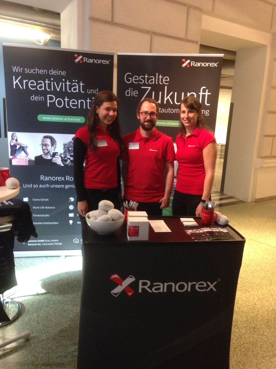 Ranorex's tweet image. Join us for some great conversations at #Teconomy Graz! Hear directly from our team members what working @Ranorex is all about! #career