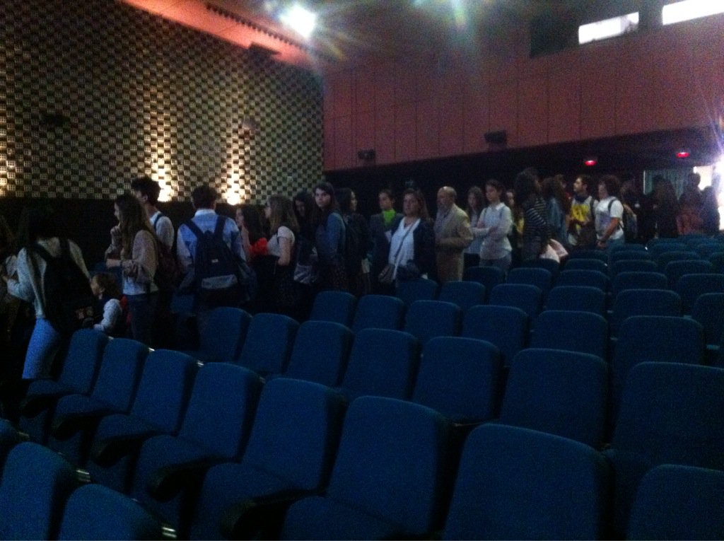 La Filmoteca se va llenando poco a poco... ¡Cada vez menos para comenzar! #DonarFest