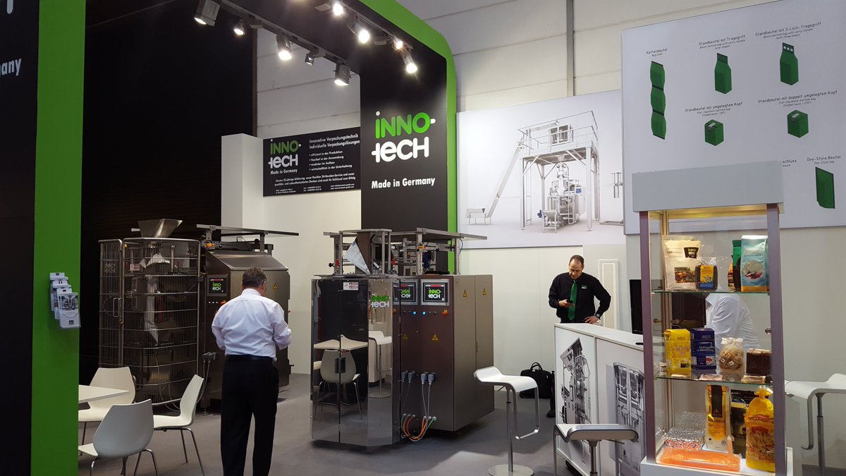 Eerste dag @interpack2017 en wij staan klaar voor u in hal 17 op stand B04! Kom langs en bekijk alle nieuwste ontwikkelingen van Inno-Tech!!