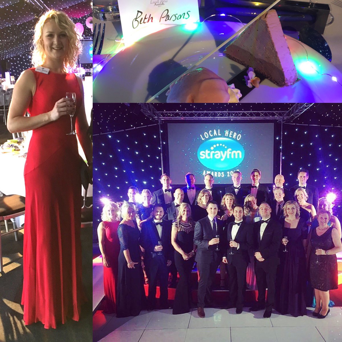 BethParsons91's tweet photo. What a night. Humbled, honoured and proud. #StrayLHA montage anyone? https://t.co/rgq29nkcUA
