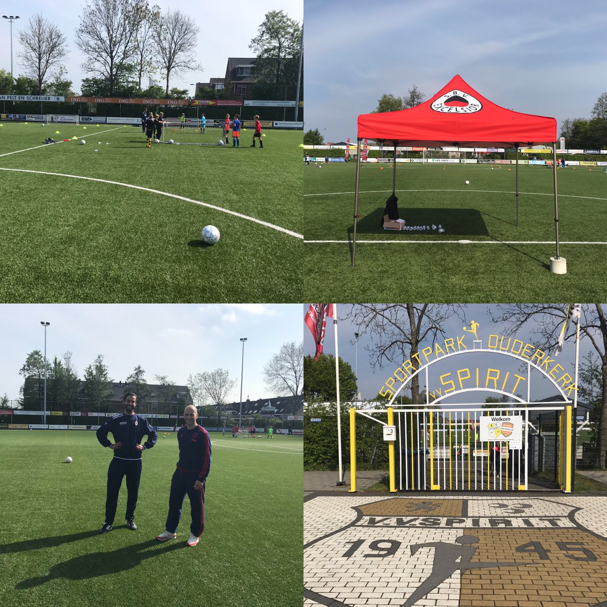 Excelsior geeft in samenwerking met Spirit een mooie leerzame clinic, voetbal in regio versterken. Excelsior werkt aan toekomst voetbal