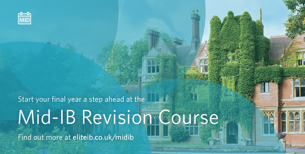 EliteIBTutors's tweet photo. Make sure you start your final year of the #IB perfectly prepared for success! Find out more about #MidIB Course at https://t.co/Uj3zrJ8APg https://t.co/QF0yhlEfF6