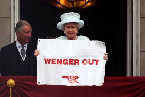 cyclingontnt's tweet photo. What is the Buckingham Palace meeting about?

I think we all know the real answer... #wengerout

Best Tweets ➡️ https://t.co/m5YVmnQMGO https://t.co/wod62ZAuC6