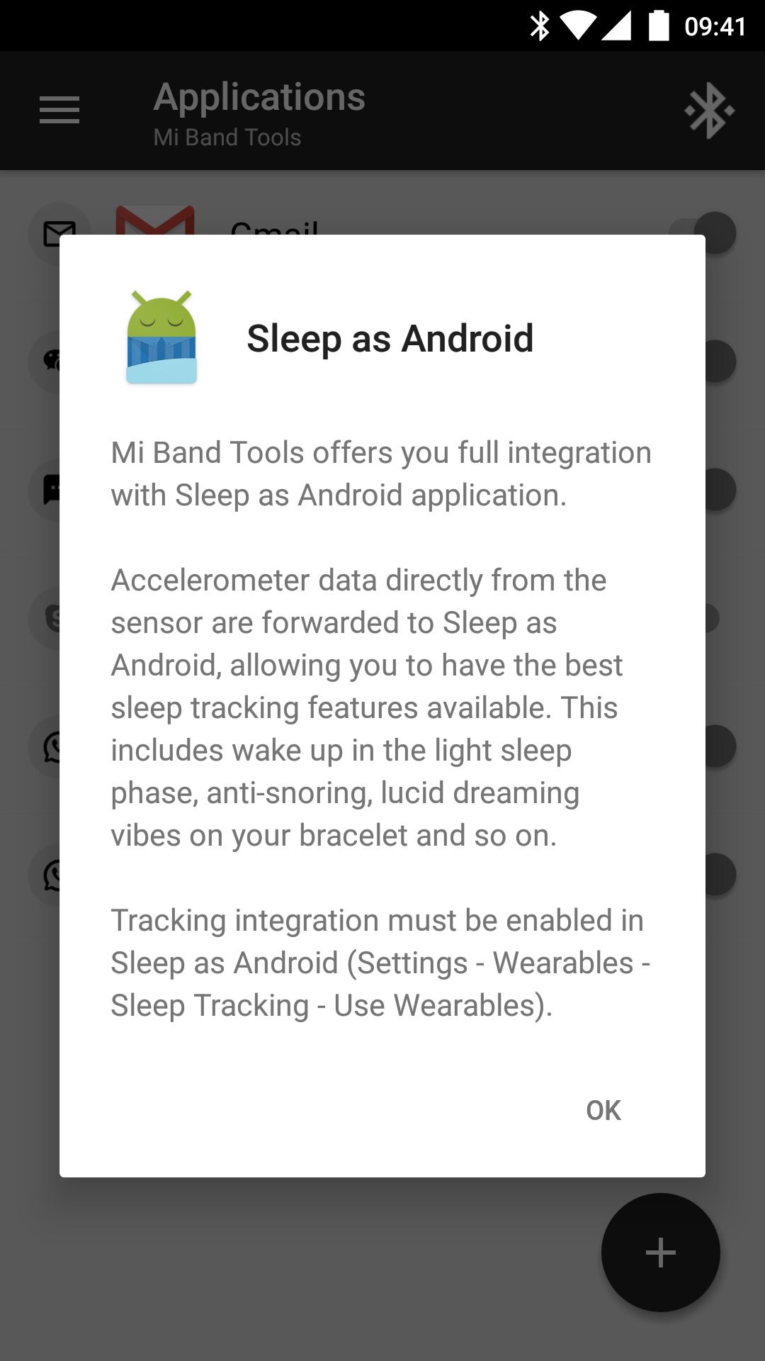 Sleep as online android mi band
