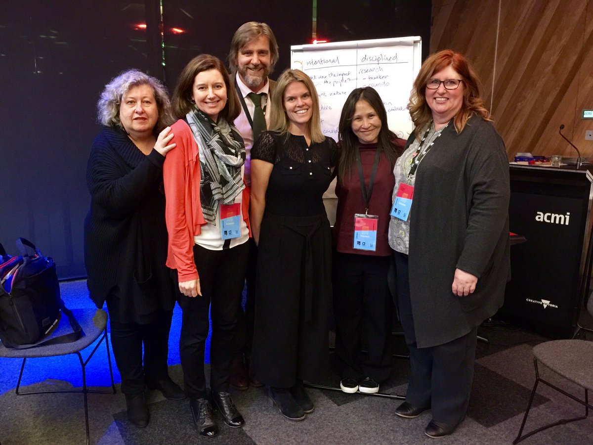 Great conversations about contemporary art with @FlossieSGChua #unlimitedimagination #artslearningfestival