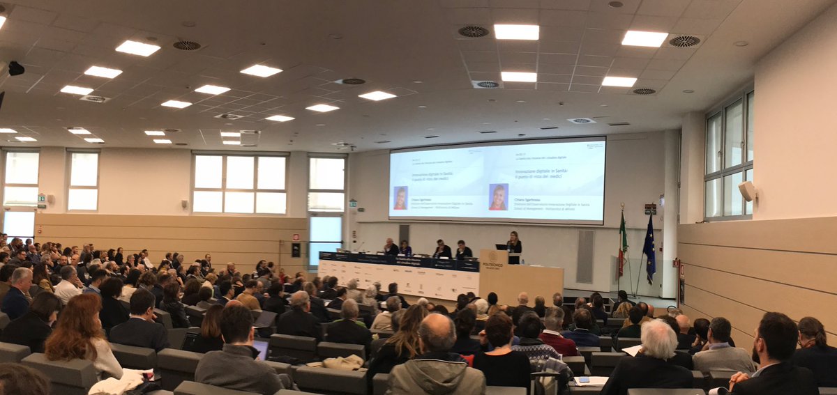 La parola a <a href="/sgarbossachiara/">Chiara Sgarbossa</a> Direttore dell'Osservatorio Innovazione Digitale in #Sanità #ODS17