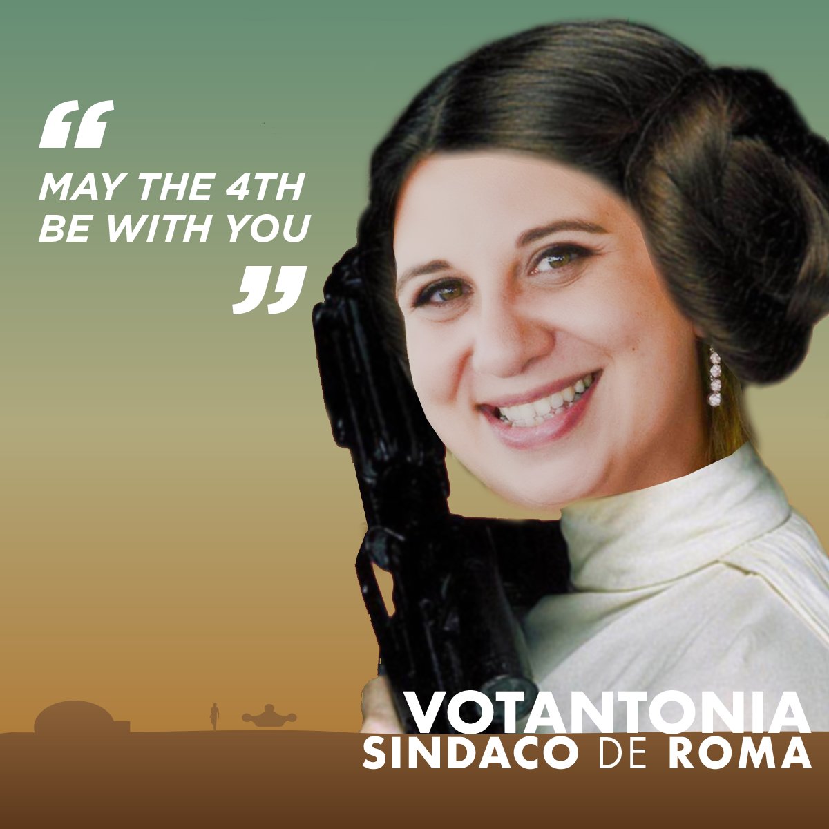 votantonia's tweet photo. #MayThe4thBeWithYou #Votantonia #StarWarsDay https://t.co/XHmBzvb27d