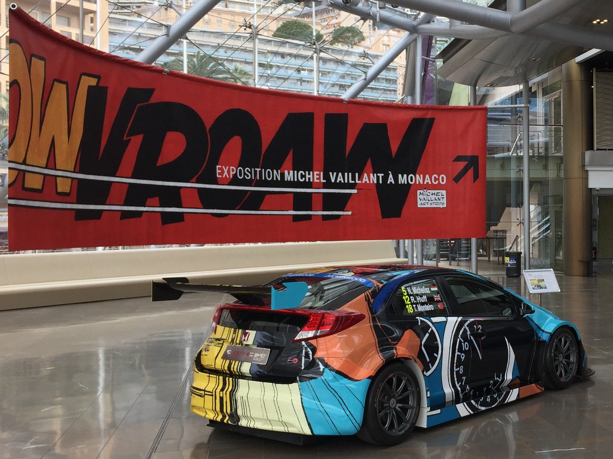 Honda Art Car Jean Graton Art Strip Michel Vaillant À Fond