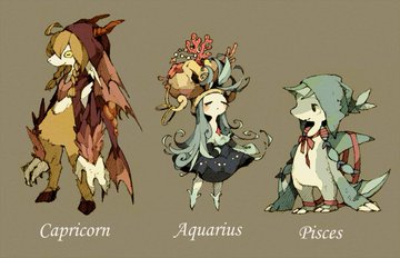 十二星座のホラーかわいいイラストが話題 癒される人続出 Kai You Net